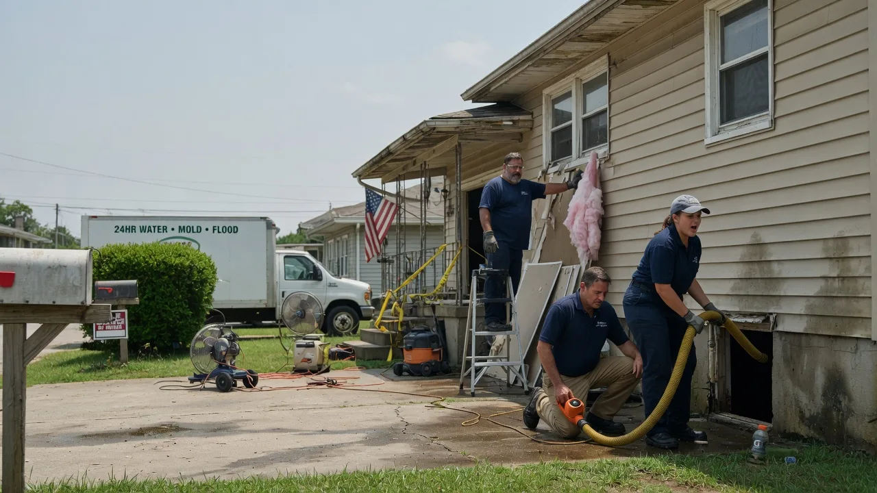 Water Damage Repair in Fountain City, IN near me